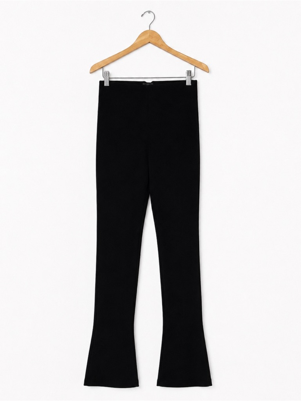 Vince Black Ankle Zip Pants Size Small Convertible Flare